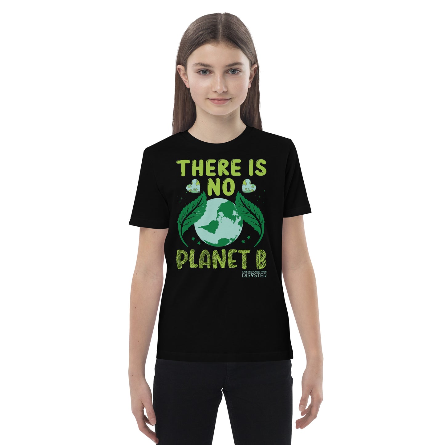 Organic Cotton Kids T Shirt - There is No Planet B