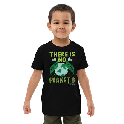 Organic Cotton Kids T Shirt - There is No Planet B