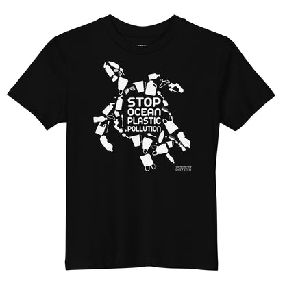 Organic Cotton Kids T-Shirt - Stop Ocean Plastic Pollution