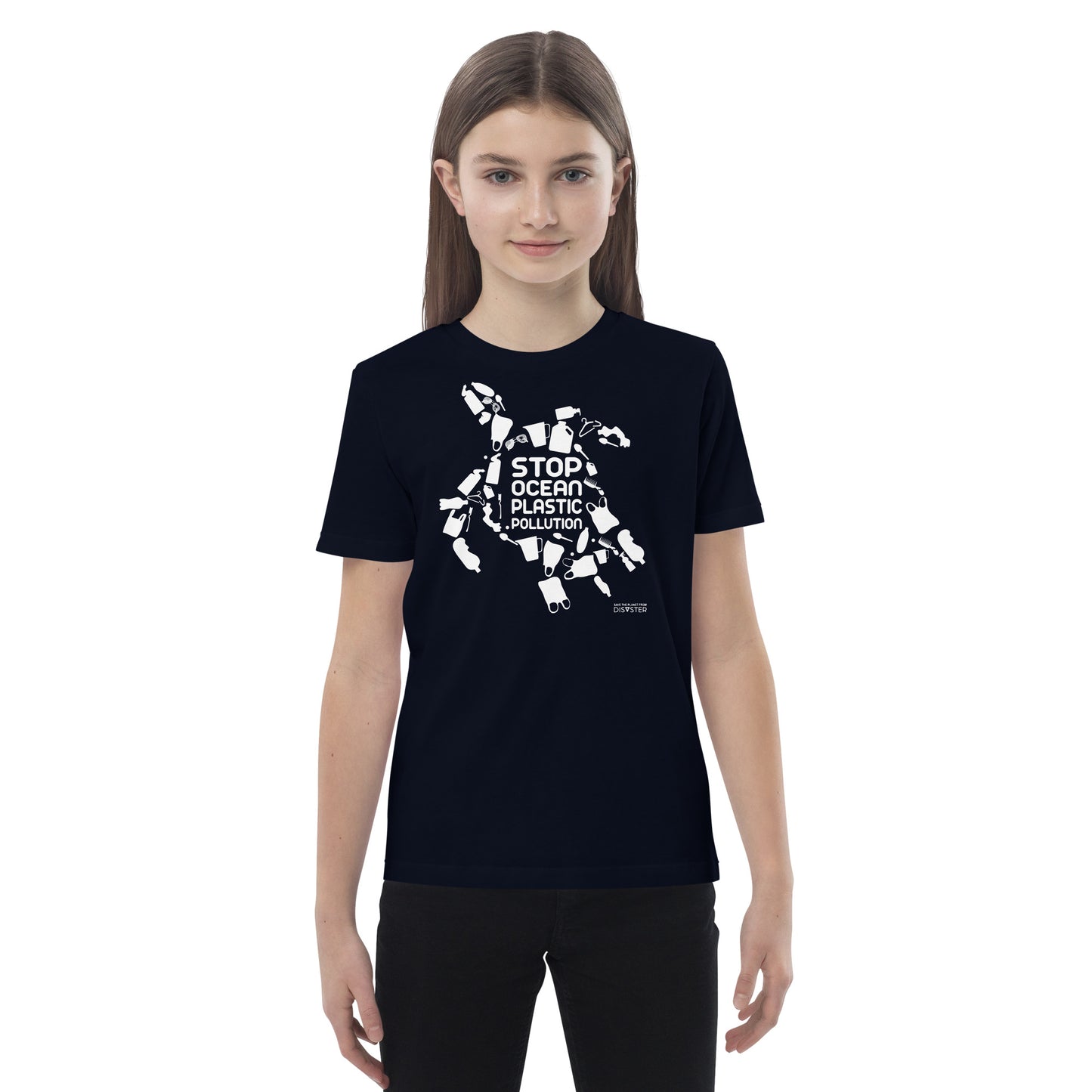 Organic Cotton Kids T-Shirt - Stop Ocean Plastic Pollution