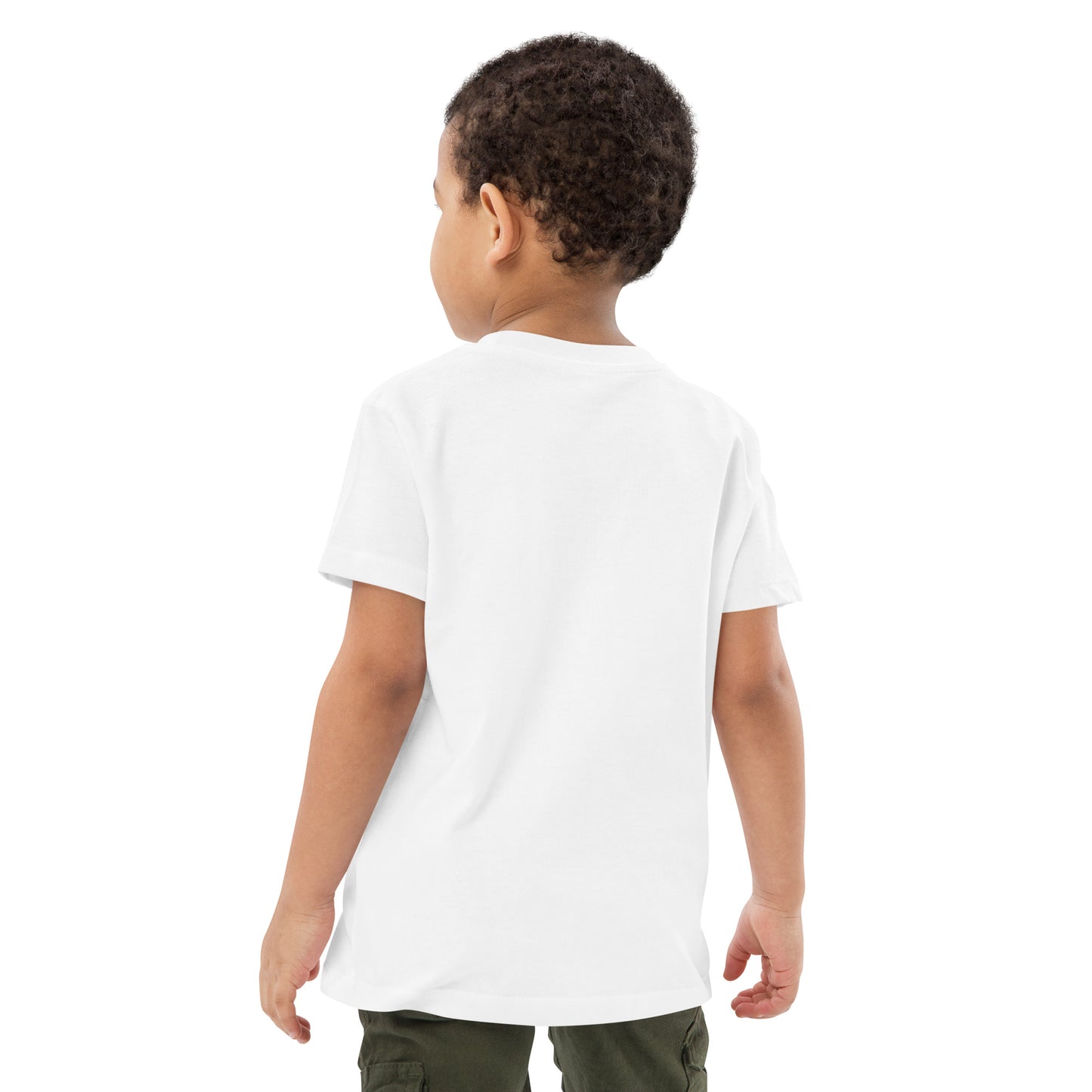 Organic Cotton Kids T-Shirt - No Plastic in My Sea