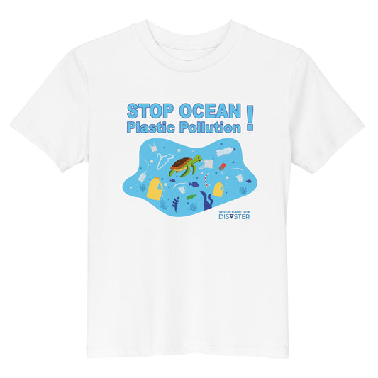 Stop Ocean Plastic Pollution! Kids T-Shirt (Unisex)