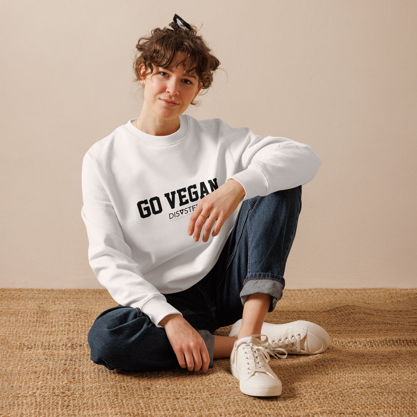 Go Vegan Felpa (Unisex)