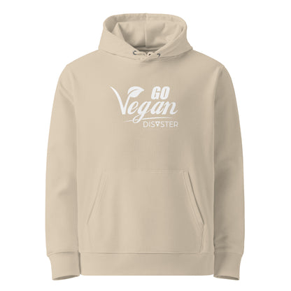 Go Vegan Felpa Con Cappuccio (Unisex)