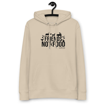 Friends Not Food Felpa con Cappuccio (Unisex)