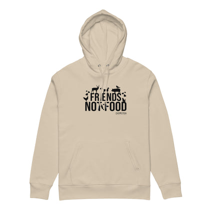 Friends Not Food Felpa con Cappuccio (Unisex)