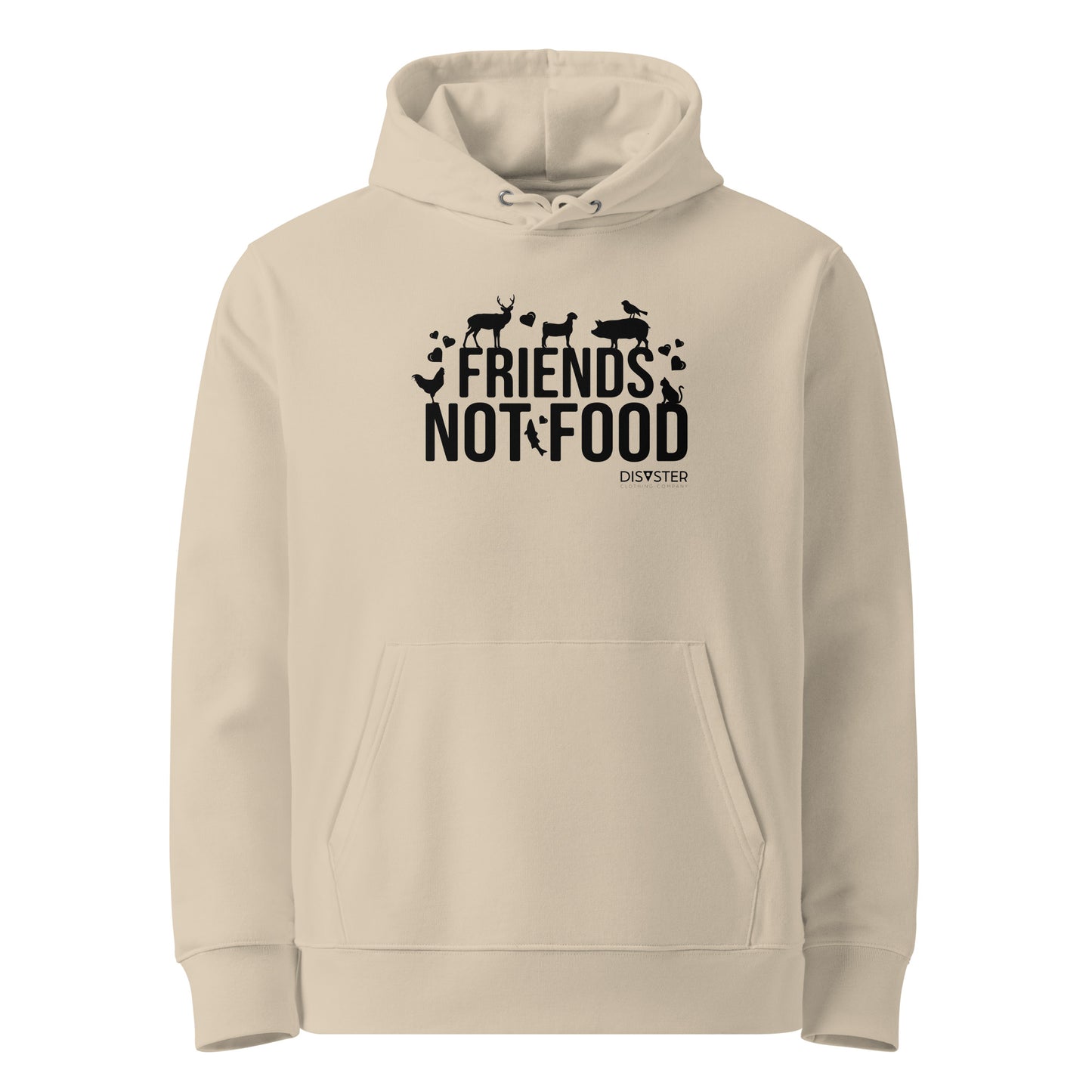 Friends Not Food Felpa con Cappuccio (Unisex)