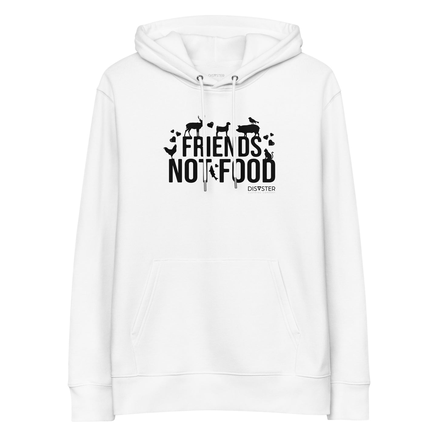 Friends Not Food Felpa con Cappuccio (Unisex)