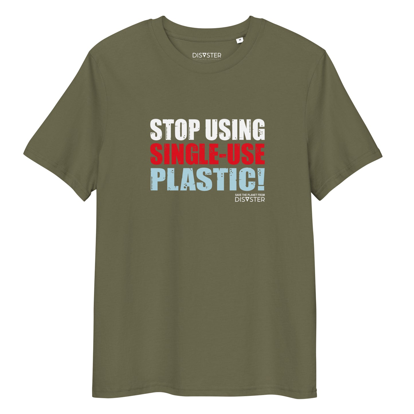 Stop Using Single-Use Plastic! T-Shirt (Unisex)