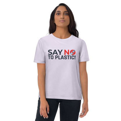 Organic Cotton T-Shirt - Say no To Plastic!