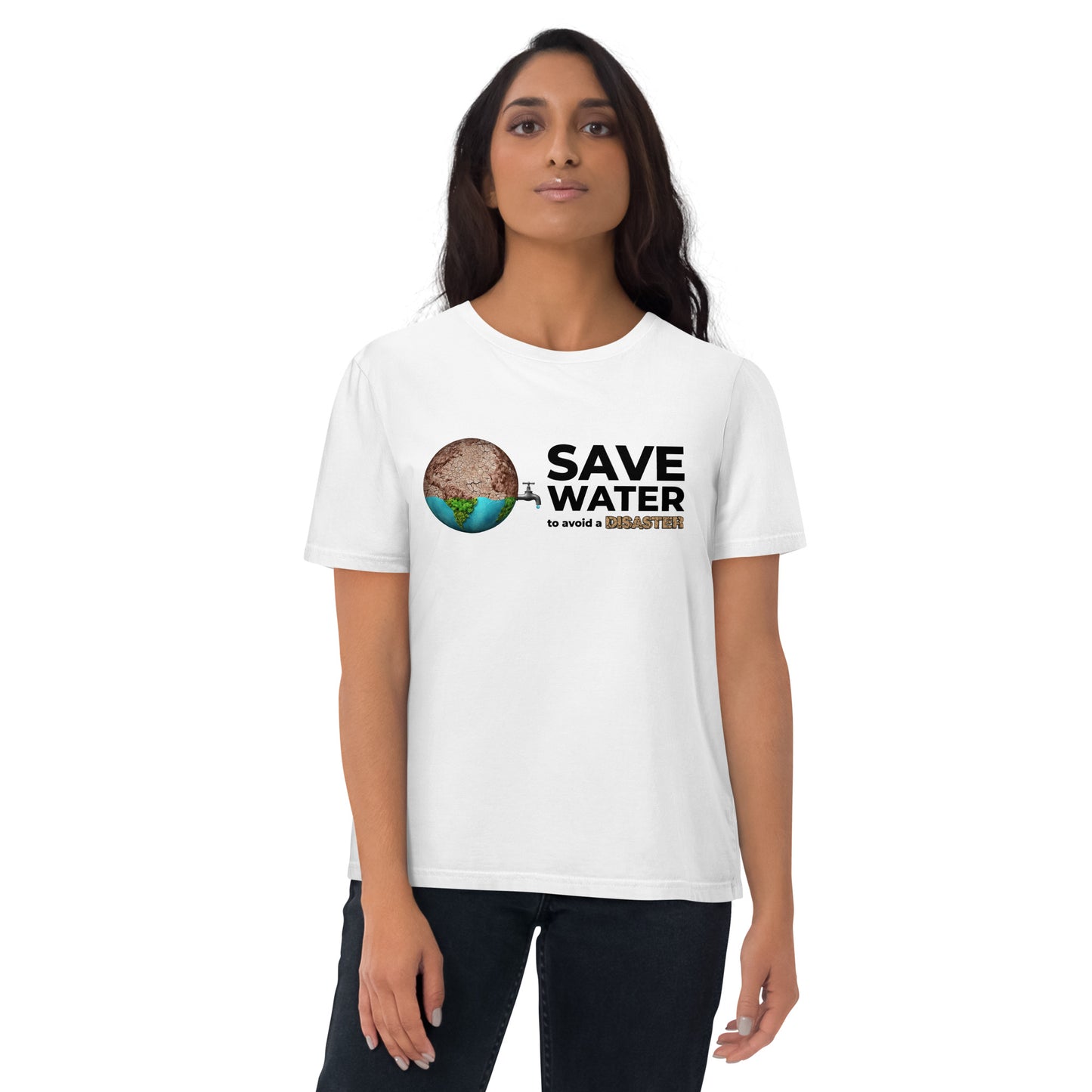 Save Water to Avoid a Disaster T-Shirt Light Colors (Unisex)